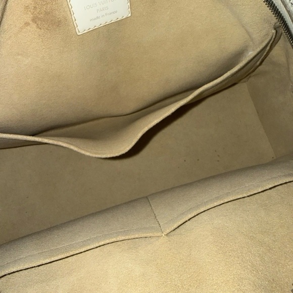 Louis Vuitton Monogram Brown and White Satchel - Picture 7 of 7